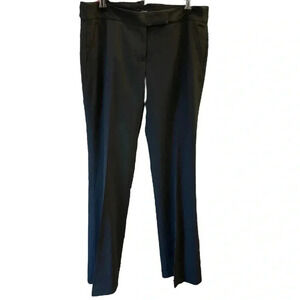 JCrew Black Dress Pants Wool Low Fit